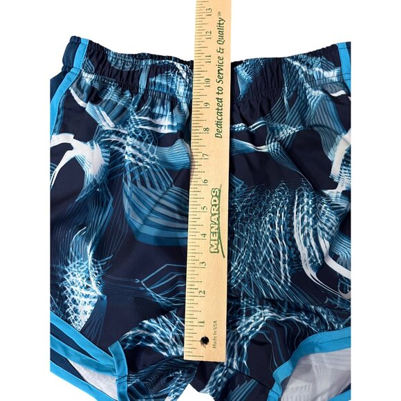 Nike Dri-Fit Tempo Running Shorts Womens XS Used Blue White 890417-474 - Picture 12 of 16